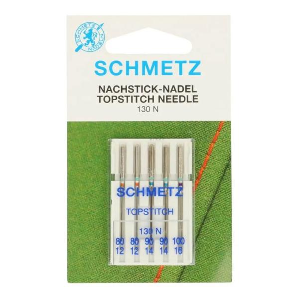 Schmetz Maschinennadeln Topstich/Metallic 80-100